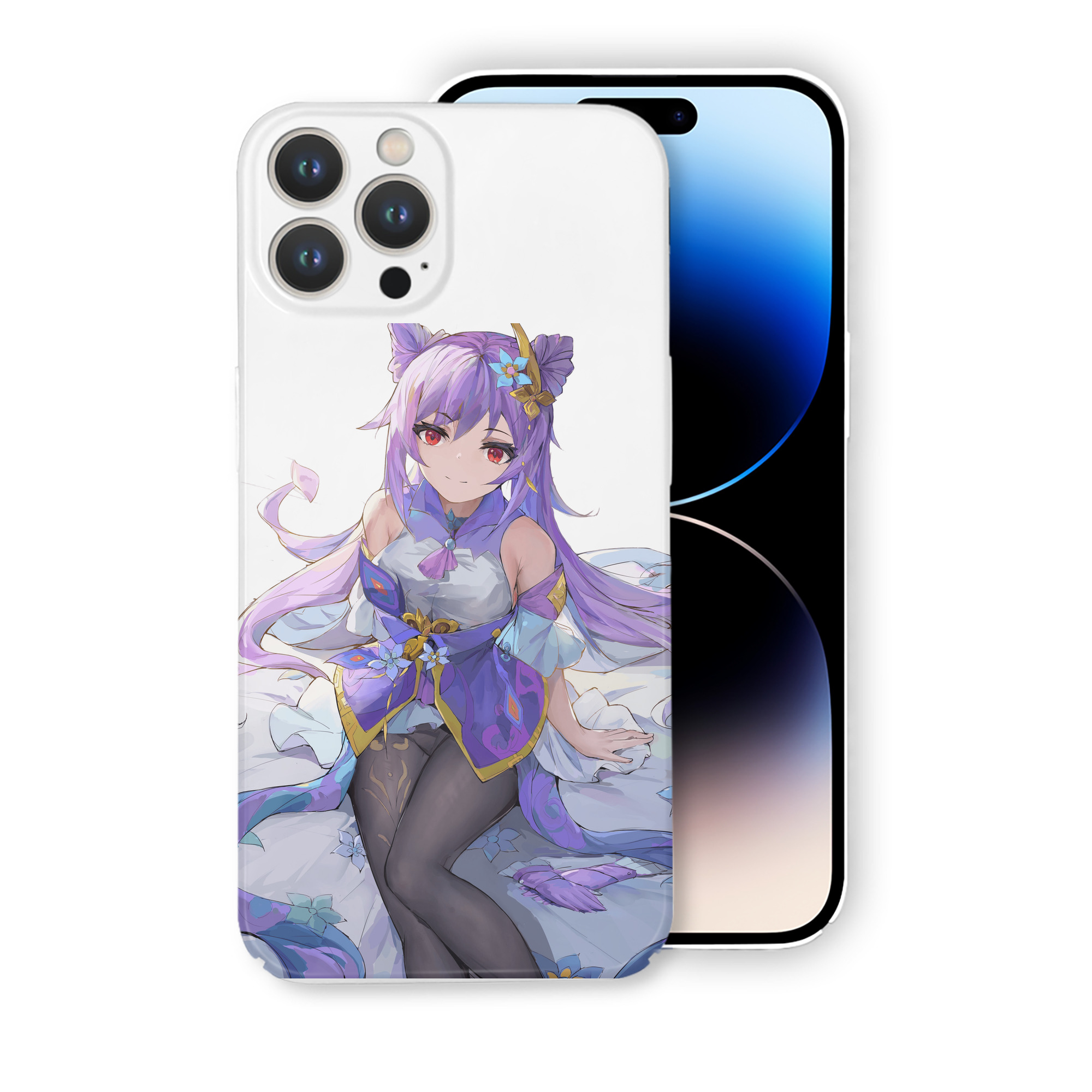 げんし神 刻晴 こくせい genshin Kokusei 【iPhone 14シリーズ対応】ハードケース